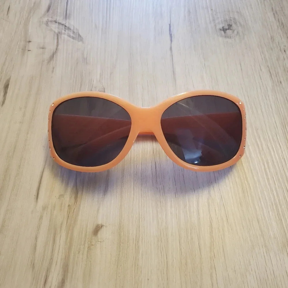 Children's Place Orange Rhinestones Sunglasses